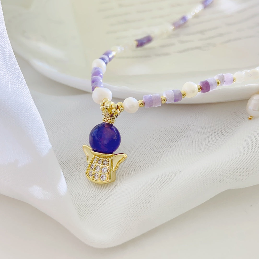 Celestial Angel Necklace - Crown Chakra Opening