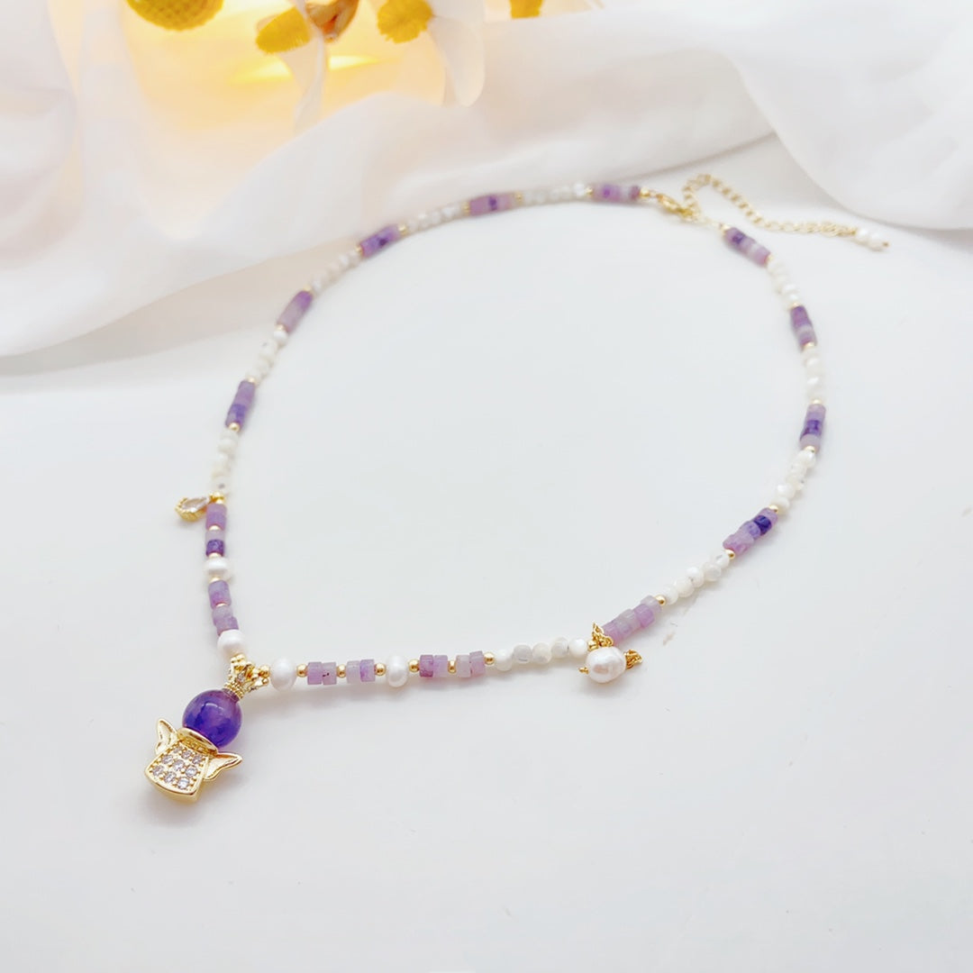 Celestial Angel Necklace - Crown Chakra Opening