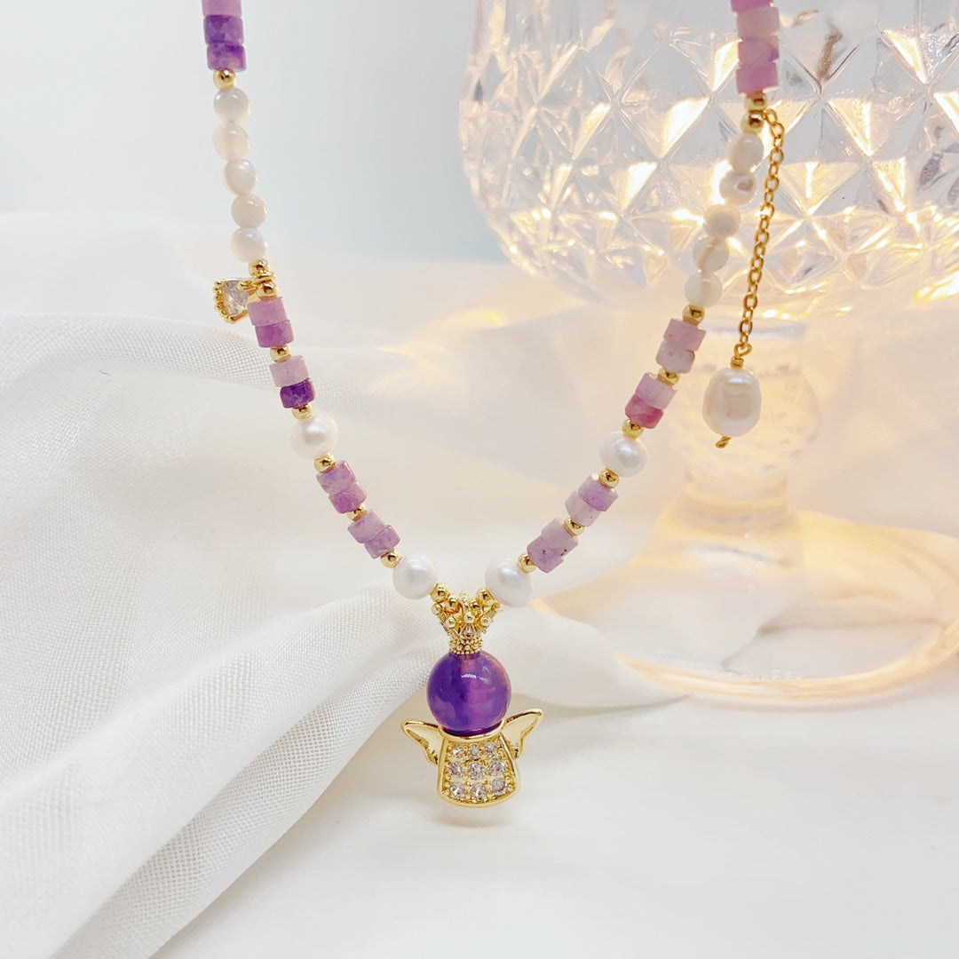 Celestial Angel Necklace - Crown Chakra Opening