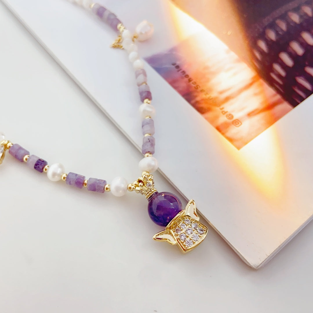 Celestial Angel Necklace - Crown Chakra Opening